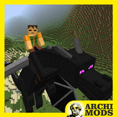 Dragon Mounts MCPE MOD icon