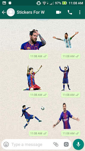 Messi Stickers For Whatsapp screenshot 7