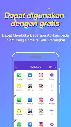 Aplikasi Paralel - Akun Ganda screenshot 1