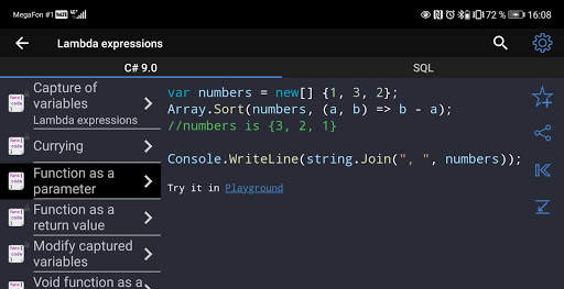 C# 9 & SQL screenshot 5