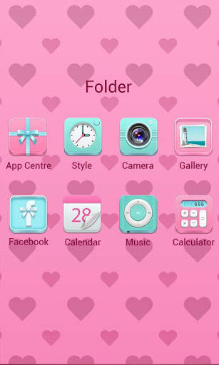 Gift GO Launcher Theme screenshot 4