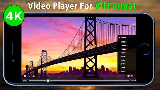 All Video Player-Music Player 1 تصوير الشاشة