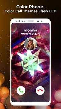 Color Phone - Color Call Themes Flash LED 4 تصوير الشاشة