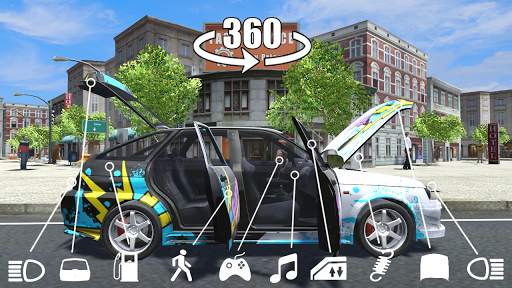 Urban Cars Sim स्क्रीनशॉट 8