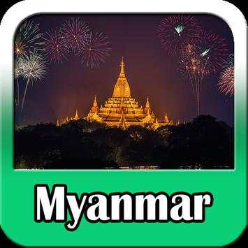 Myanmar Maps and Travel Guide screenshot 1
