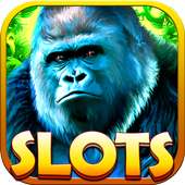 King Gorilla Hot Vegas Casino Slots 🦍 logo