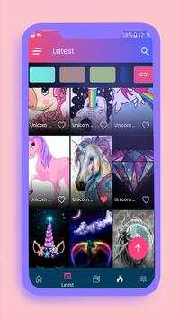 Unicorn HD Wallpaper kawaii screenshot 4