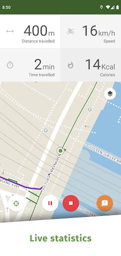 Geovelo - bike GPS & stats screenshot 3