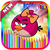 Coloring Book For Angry Birds Games icon