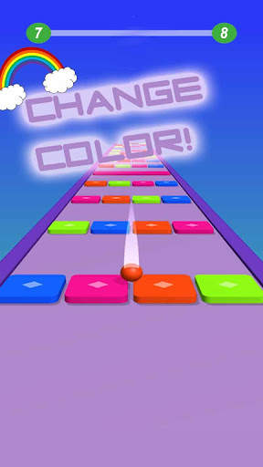 Ball switch 3d jumping ball Cube Ball Game screenshot 4