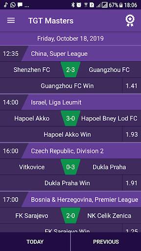 TGTMasters - Betting App screenshot 1