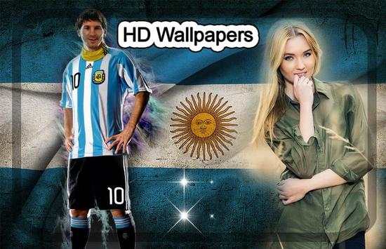 Argentina Football Team Photo Frame screenshot 3