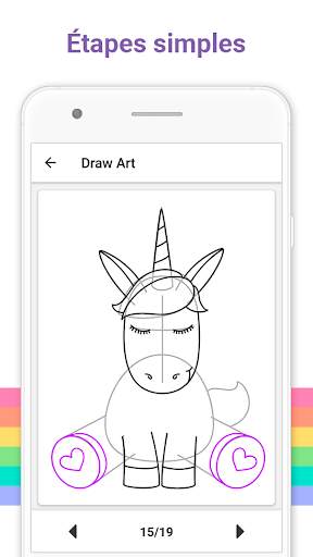 Draw Art Kawaii – Comment Dessiner Étape par Étape screenshot 4