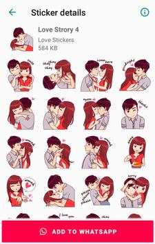 Love Story Stickers screenshot 5