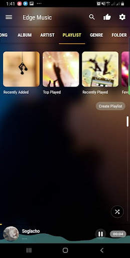 Beauty Music player edge screenshot 3