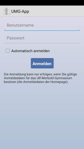 UMG-App (Veraltet) screenshot 2
