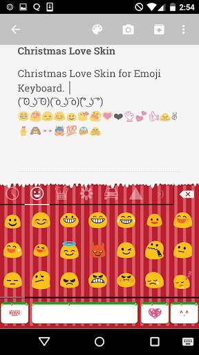 Christmas Love Eomji Keyboard screenshot 2