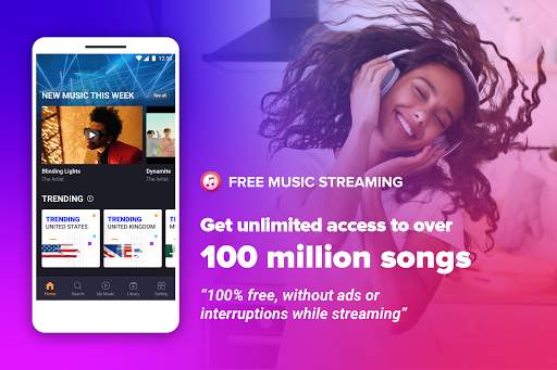 Kostenloser Musik-Player: Musikvideo & Stream-Song screenshot 1