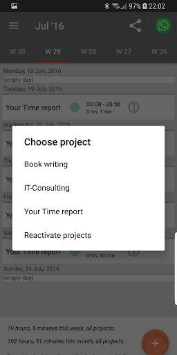 My Time Tracker screenshot 4