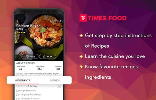 Times Food App: Indian Recipe Videos, Cooking Tips screenshot 4