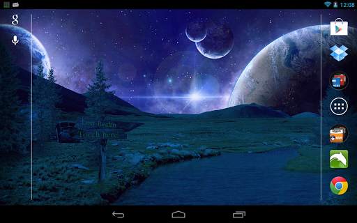 Space World Live Wallpaper screenshot 3