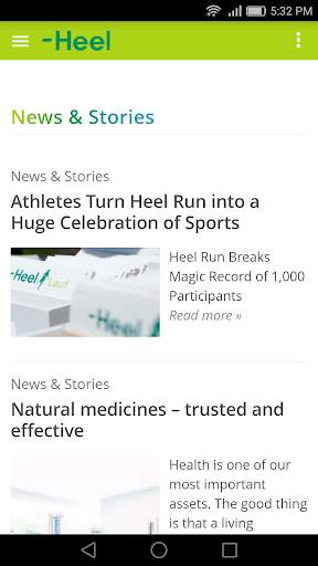 Heel App screenshot 1
