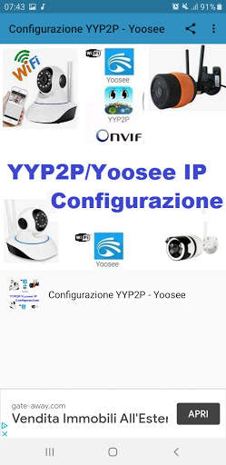 Configurazione YYP2P - Yoosee screenshot 3