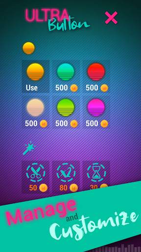 UltraButton - Arcade retro wave game screenshot 4