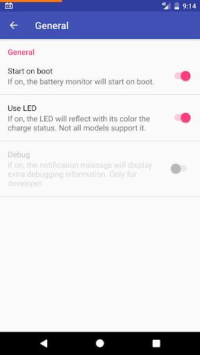 Rainbow Battery Bar screenshot 1