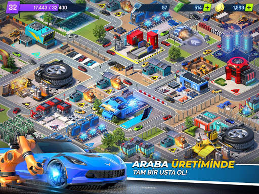 Overdrive City - Araba Şehrini Kur screenshot 7