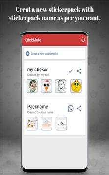 StickMate : WA Stickermaker for WhatsApp screenshot 1