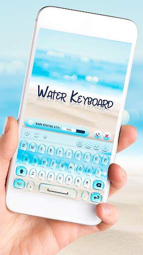 Water Keyboard Theme screenshot 3