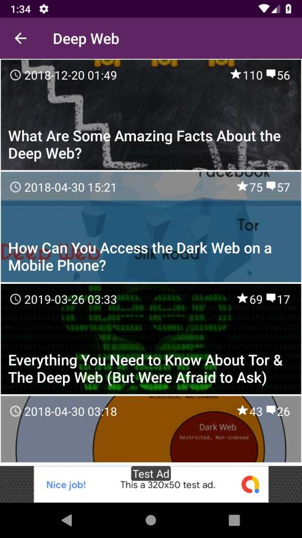 Dark Web & Deep Web Browser Guide - Darknet screenshot 1
