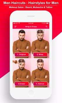 Men Haircuts Makeup Salon : Hairstyles for Men screenshot 2