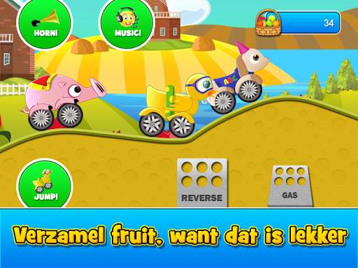 Animal Cars Racespelletje screenshot 10