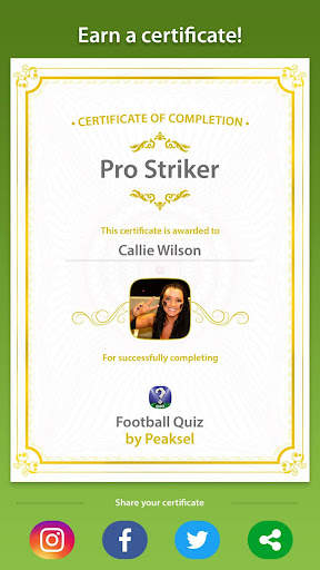Soccer Quiz: Football Trivia screenshot 5