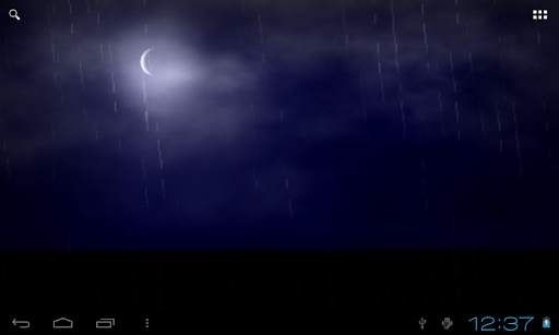 Stormy Night Live Wallpaper screenshot 3