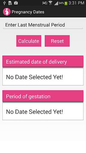 OBS / Pregnancy Calculator screenshot 3