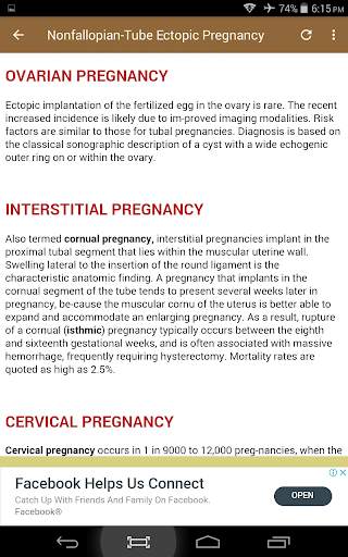 Ectopic Pregnancy & Abortion screenshot 5