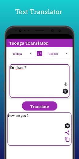 Tsonga Translation screenshot 4