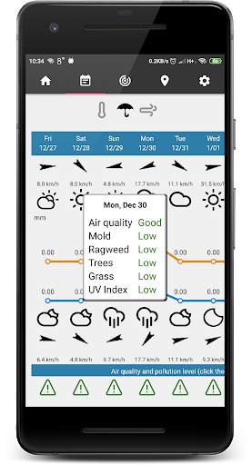 Weather Forecast App, Radar, Widget and Alerts screenshot 3