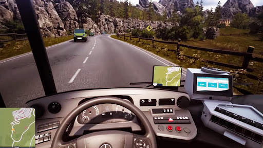 Bus Driving Indonesia Simulator: Free Bus Games screenshot 1