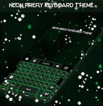 Neon Firefly Keyboard Theme screenshot 4