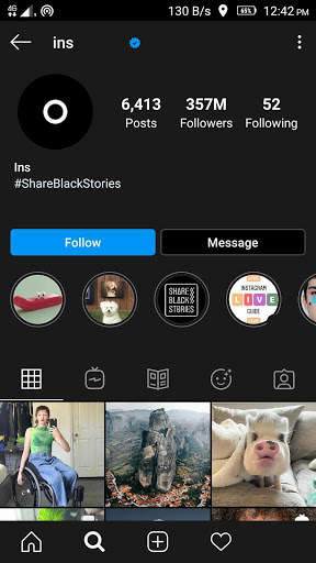 Dark Mode For Instagram - Night Mode, Blue Light screenshot 2