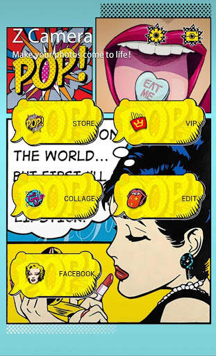 Z CAMERA POP THEME screenshot 2