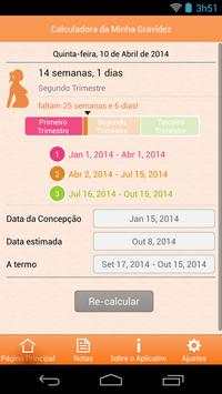 Calculadora da Minha Gravidez screenshot 2