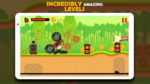 Extreme Monster Truck wheel : Offline Truck game screenshot 5