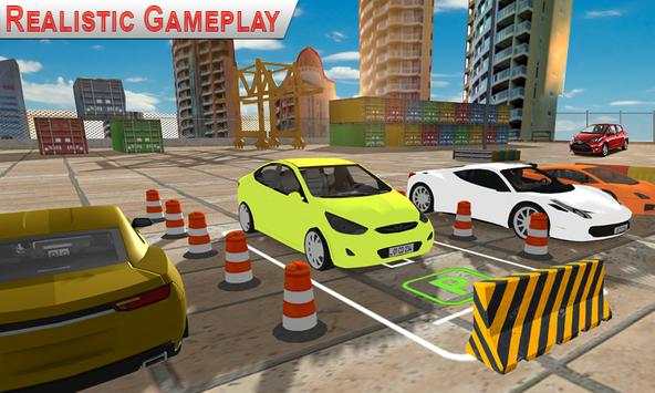 jalan mobil parkir 3D kesenangan screenshot 3