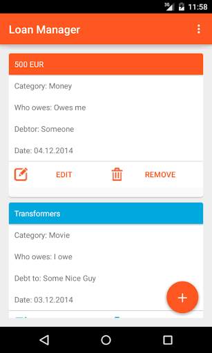 Loan Manager screenshot 2