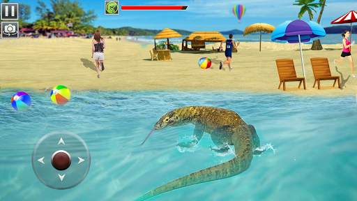 Komodo Dragon Simulator - Animal Game 2019 screenshot 2